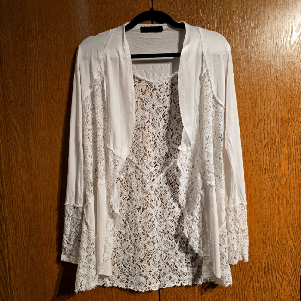 Lace cardigan